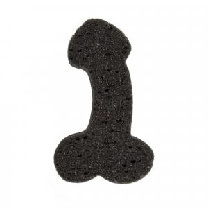 Zabawka - Bath Sponge Penis - 19cm black