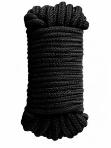 Black Bondage Rope 10m