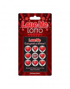 Love Me Lotto – 12 unique tickets