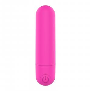 Power Bullet USB 10 functions Glossy Matte Pink