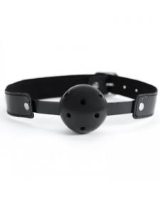 Black Breathable Ball Gag