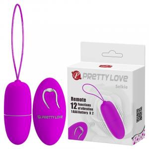 PRETTY LOVE -SELKIE, 12 vibration functions Wireless remote control