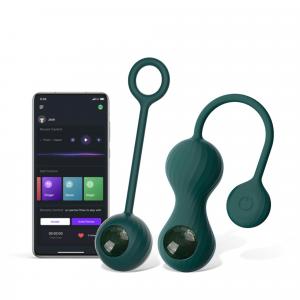 Magic Motion - Crystal Duo Smart Kegel Vibrator with Weight Set