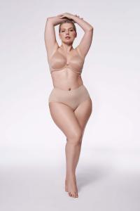 Figi 271 Basic Panty Maxi Naturalne