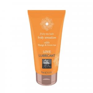 SHIATSU Love lubricant edible Mango & Green tea