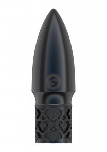 Glitter - Rechargeable ABS Bullet - Gunmetal