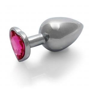 Heart Gem Butt Plug - Large