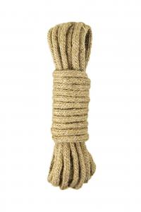 SM BONDAGE HEMP ROPE 5M (Size: S)