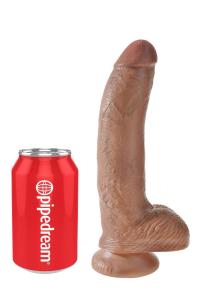 KING COCK 9 INCH COCK WITH BALLS TAN