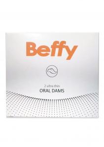 Beffy Oral Dam 2pcs Natural