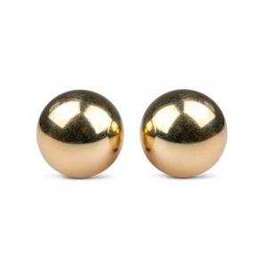 Gold ben wa balls - 25mm