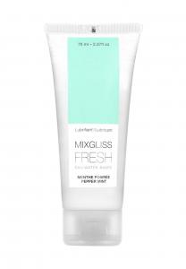 WATER-BASED MIXGLISS - FRESH PEPPER MINT 70 ML