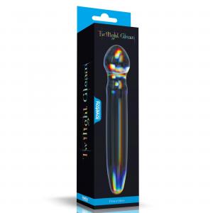 Twilight Gleam Glass Dildo