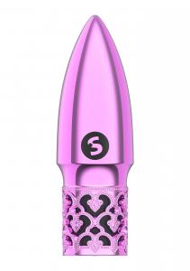 Glitter - Rechargeable ABS Bullet - Pink