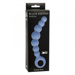 Plug-Anal Beards Flexible Wand Blue