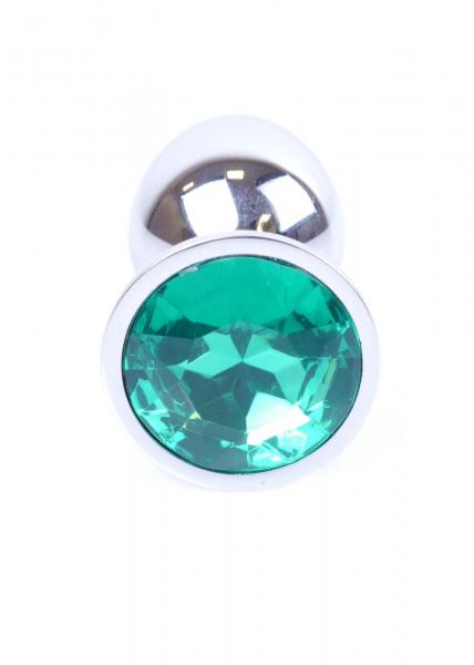 Plug-Jewellery Silver PLUG- Green