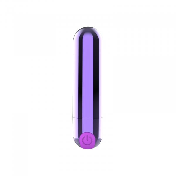 Power Bullet USB 10 functions Glossy Purple