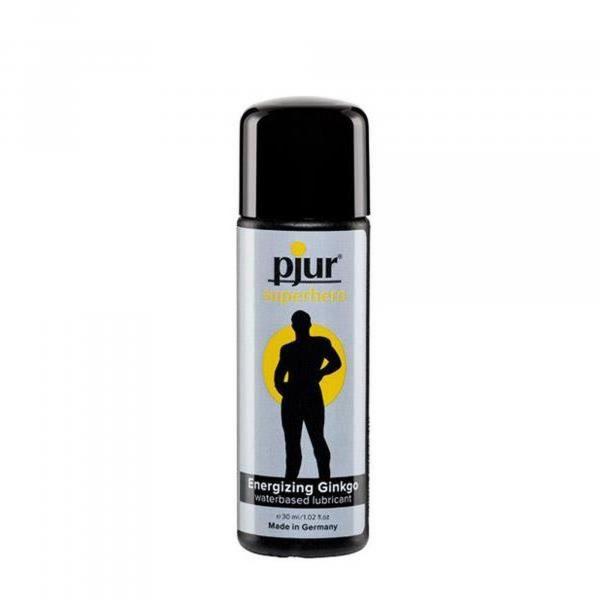 Pjur Superhero glide 30ml. EnergizinGinkgo lubricant