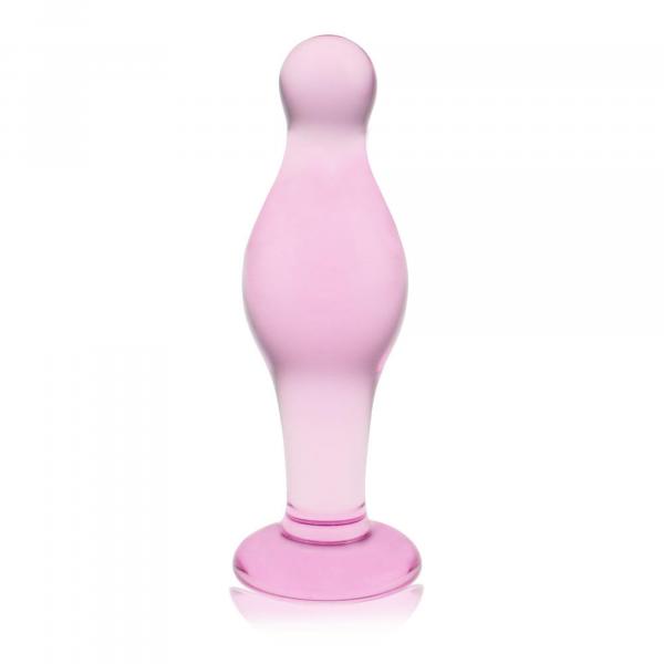 4.5"" Glass Romance Pink