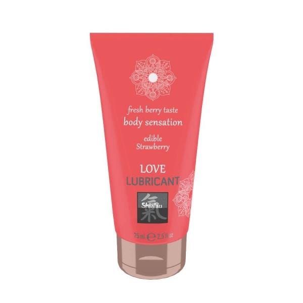 SHIATSU Love lubricant edible STRAWBERRY