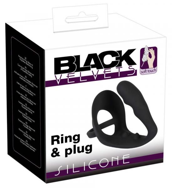 Black Velvets Ring & Plug