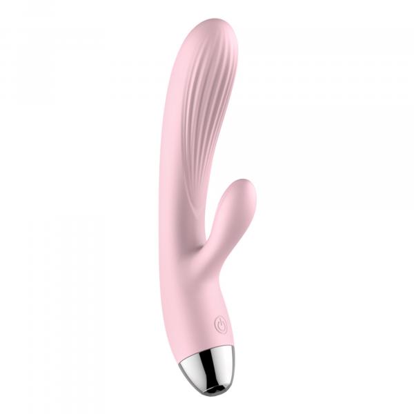 Wibrator- B - Series, Silicone Vibrator Pink USB 10 Function / Heating