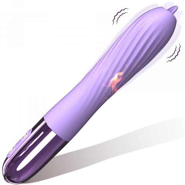 Wibrator-Silicone Vibrator USB, 10 vibration modes, Heating