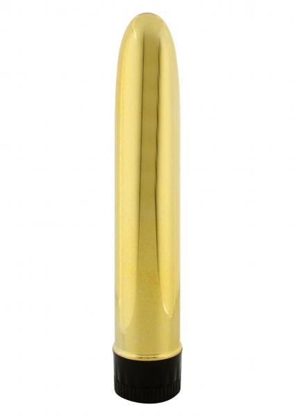 Slimline Smooth Vibrator Gold