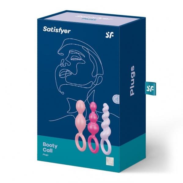 Zestaw-Satisfyer Plugs colored (set of 3)