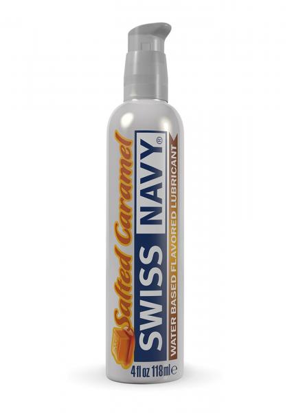 Lubricant with Salted Caramel flavor - 4 fl oz / 118 ml