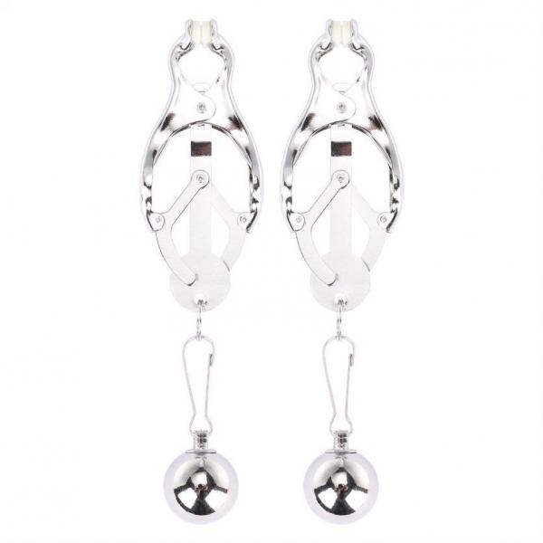 Me You Us Clover Nipple Clamp Silver