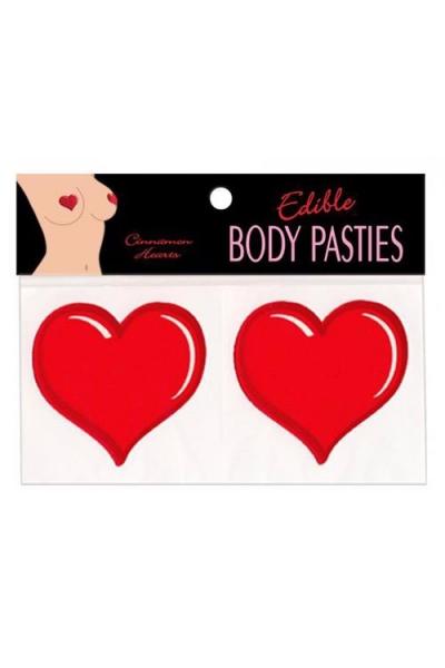 EDIBLE BODY PASTIES HEARTS