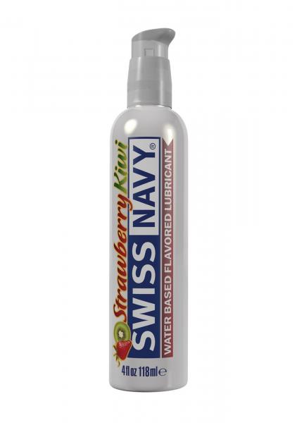 Lubricant with Strawberry Kiwi Flavor - 4 fl oz / 118 ml