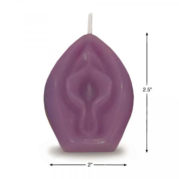 Eden’s Candle - Vanilla Scented Vagina - Eggplant