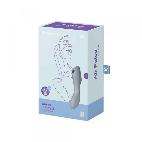 Vibrator - Curvy Trinity 3 (Blue Grey)