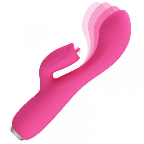 PRETTY LOVE - GLORIA Pink, 12 vibration functions 3 pulse wave settings Memory function