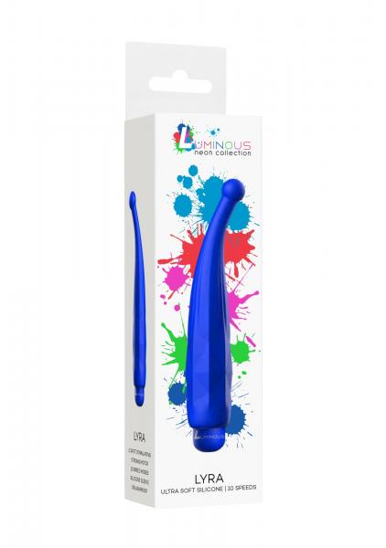 Lyra - ABS Bullet With Sleeve - 10-Speeds - Royal Blue