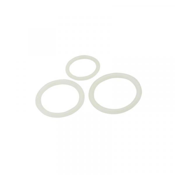 Pierścienie-Kit di 3 anelli fallici Timeless in silicone