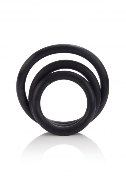 Rubber Ring - 3 Piece Set Black