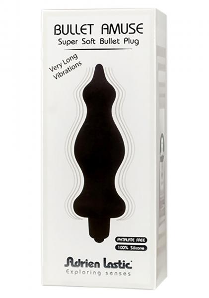 Plug/vibr-Wibrator - Plug.Silic.Black.Vibrator