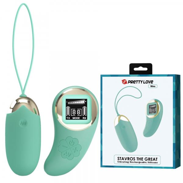 PRETTY LOVE - Mina-10 vibration functions 9 speed levels, Wireless remote control