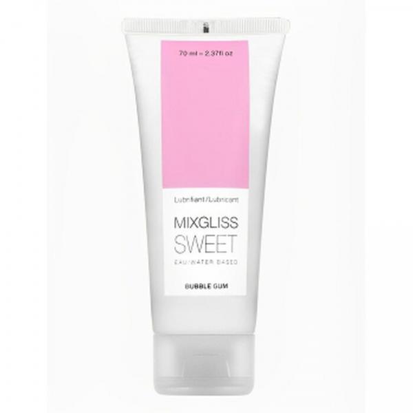 WATER-BASED MIXGLISS - SWEET BUBBLE GUM 70 ML