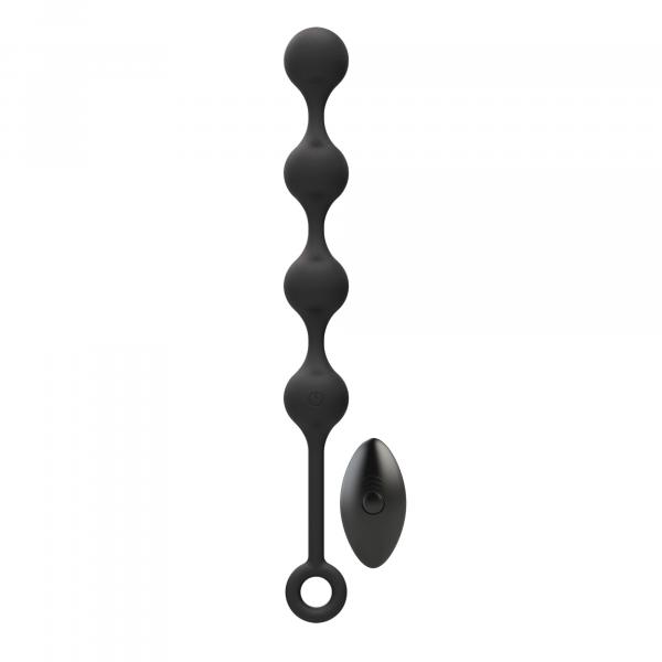 Nexus - Quattro Remote Control Vibrating Pleasure Beads Black