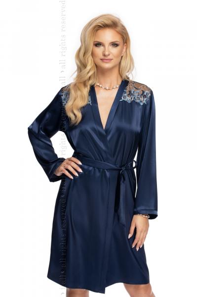 Szlafrok Elodie Navy Blue