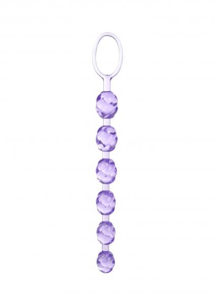 Swirl Pleasure Beads Purple