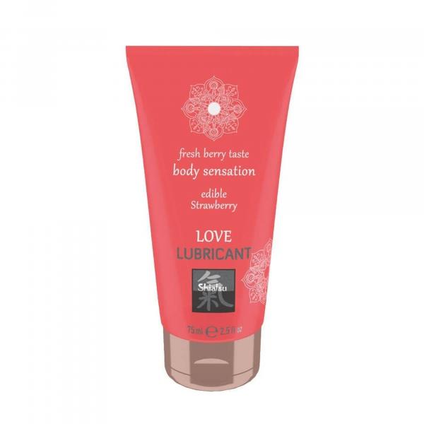 SHIATSU Love lubricant edible STRAWBERRY