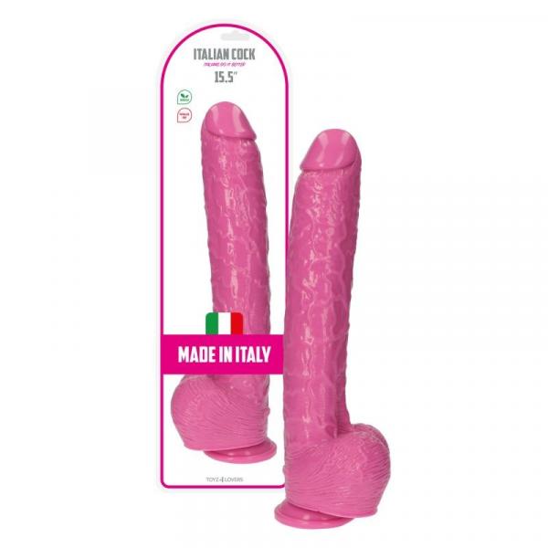 Dildo- Italian Cock 15.5'' Pink