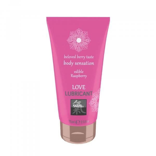 SHIATSU Love lubricant edible RASPBERRY