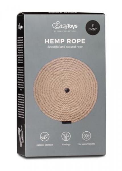 Wiązania-Hemp Bondage Rope 5M