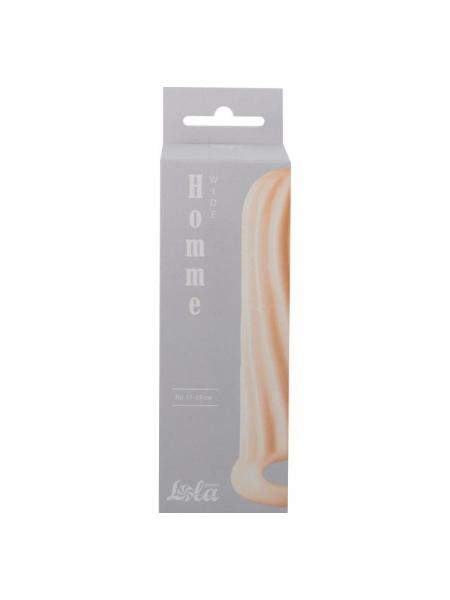 Penis sleeve Homme Wide Flesh for 11-15cm